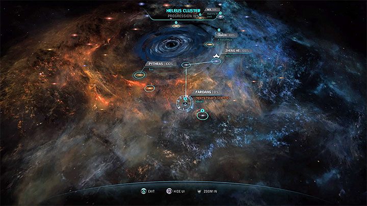 Galaktyka Faroang jest w południowej części Gromady Helejosa - Pomoc naukowcom z Havarl (Helping Havarls Scientists) | Operacje priorytetowe - Mass Effect: Andromeda - poradnik do gry