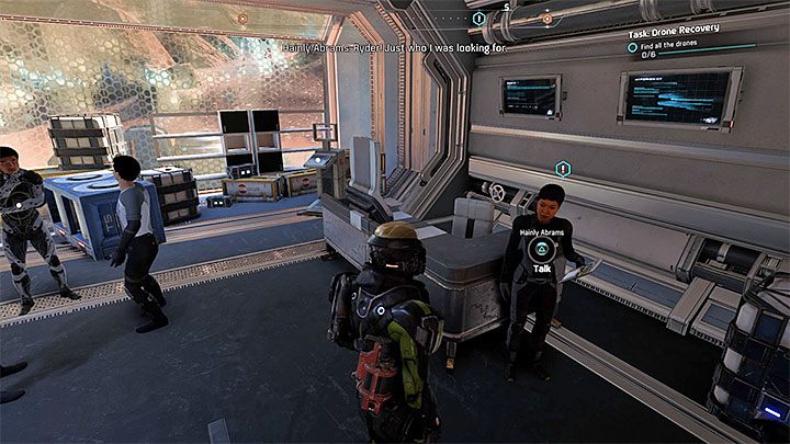 Zleceniodawcę questu odnajdziesz w jednym z budynków placówki na Eosie - Zrobić wrażenie | Eos | Zadania w Helejosie w Mass Effect Andromeda - Mass Effect: Andromeda - poradnik do gry