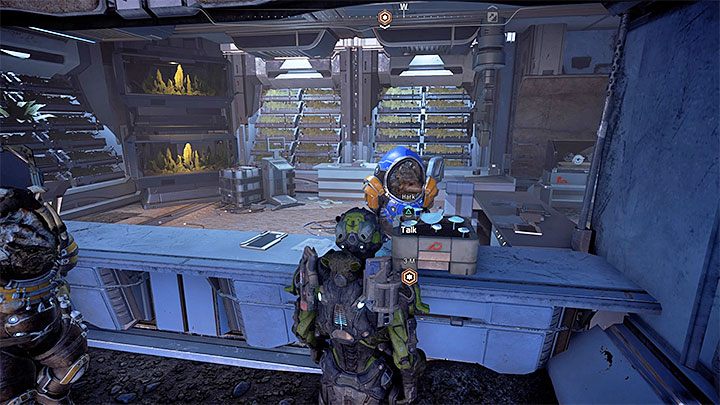 Hark przebywa w szklarni na dolnym poziomie Nowej Tuchanki - Nakmor Drack: Przyszłość naszego ludu | Sojusznicy i związki w ME Andromeda - Mass Effect: Andromeda - poradnik do gry