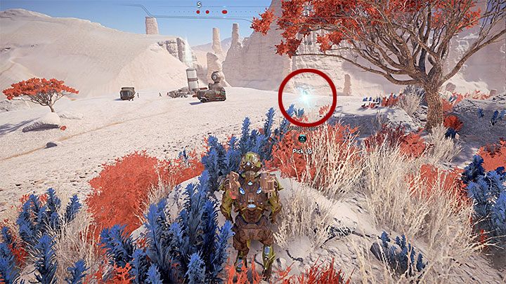 Wyzwalacz wspomnień wysunięty najbardziej na południe jest na małym wzniesieniu - Tajemnice rodziny Ryderów | Sojusznicy i związki - Mass Effect: Andromeda - poradnik do gry