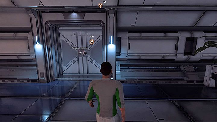 Mieszkanie Peebee jest w dokach niedaleko działu hydroponiki - Peebee: Tajny projekt | Sojusznicy i związki w Mass Effect Andromeda - Mass Effect: Andromeda - poradnik do gry