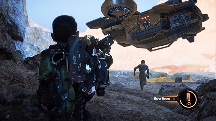Specjalna akcja oddania strzału w stronę Reyesa - W samo południe | Kadara | Zadania w Helejosie w Mass Effect Andromeda - Mass Effect: Andromeda - poradnik do gry