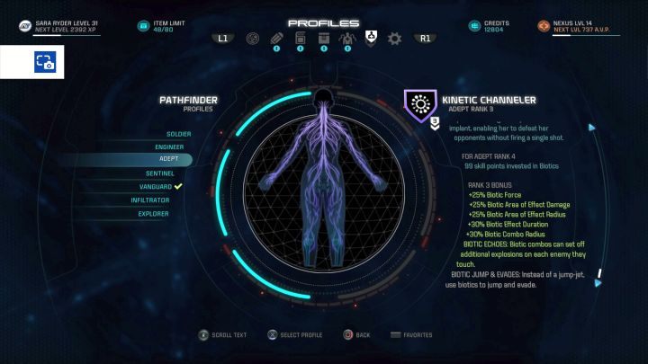 Profil Adept. - Adept w Mass Effect Andromeda - Mass Effect: Andromeda - poradnik do gry