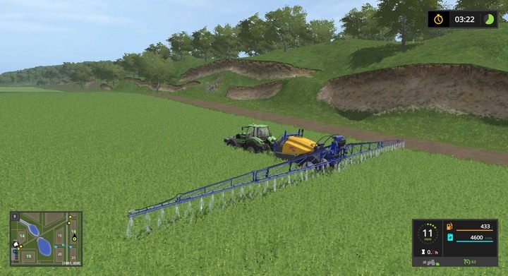 Opryskiwanie to najszybsza metoda nawożenia, jednakże i najdroższa - Od siewu do zbioru - krok po kroku | Farming Simulator 17 dla początkujących - Farming Simulator 17 - poradnik do gry