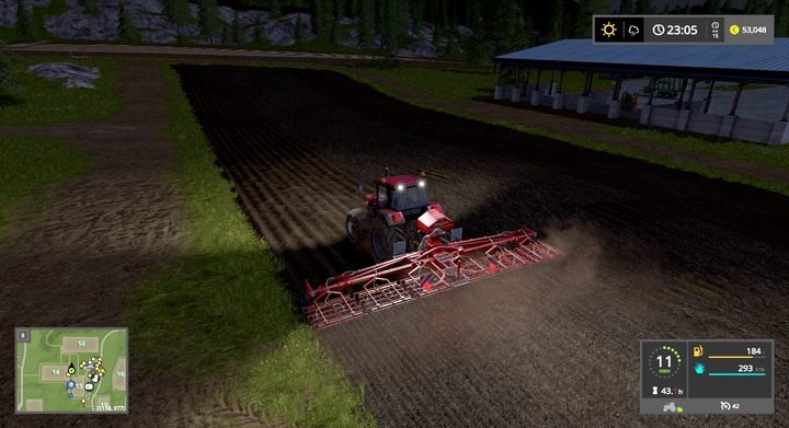 Chwastownik możesz także wykorzystać do sadzenia trawy i rzodkiewki za jednym razem wraz z odchwaszczaniem - Nawozy i poprawa plonów w Farming Simulator 17 | Informacje o uprawach - Farming Simulator 17 - poradnik do gry
