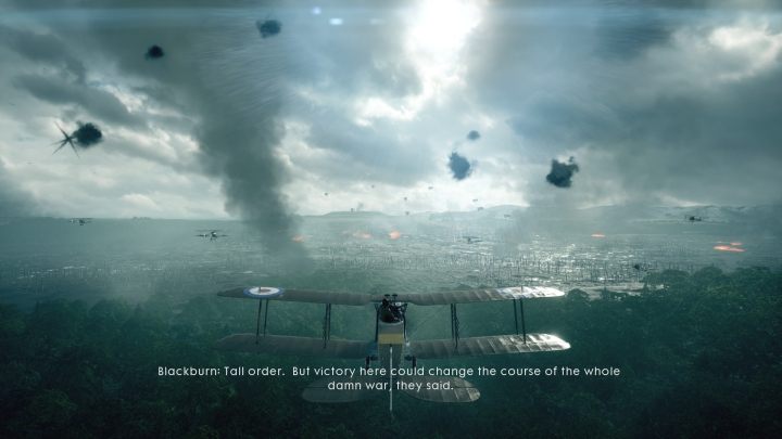 Druga misja to jedno duże starcie powietrzne - Wysoko postawieni znajomi | Opis przejścia w Battlefield 1 - Battlefield 1 - poradnik do gry