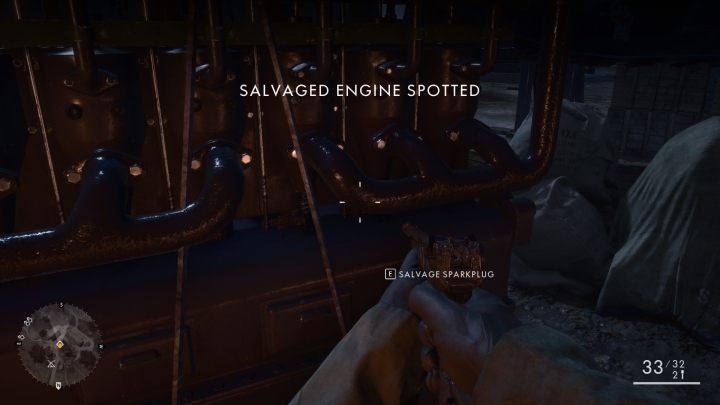 W obszarach oznaczonych kołami na mapie znajdują się silniki z czołgu - Błoto i krew | Opis przejścia w Battlefield 1 - Battlefield 1 - poradnik do gry