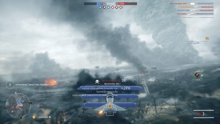 Za kontrolę przestrzeni powietrznej odpowiadają myśliwce - Samoloty w Battlefield 1 | Granaty, czołgi i samoloty - Battlefield 1 - poradnik do gry