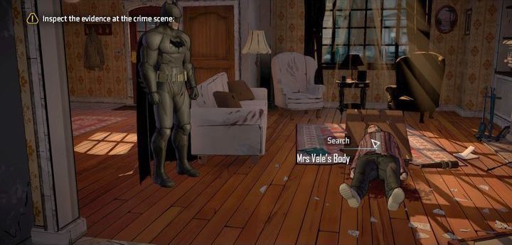 Po rozmowie z Alfredem udasz się do mieszkania Vicky - Chapter 4 - Back to Business | Guardian of Gotham - Batman: The Telltale Games Series - poradnik do gry