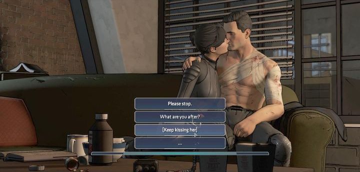 Po długiej rozmowie z Seliną staniesz przed kolejnym ważnym wyborem w tym epizodzie - Chapter 6 - The Best of Us | New World Order Batman The Telltale Games Series - Batman: The Telltale Games Series - poradnik do gry