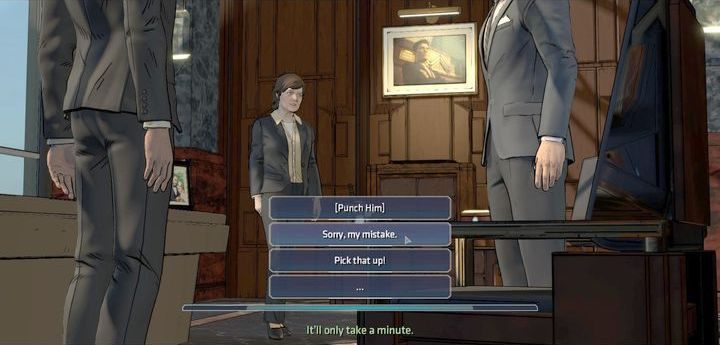 Drugi ważny wybór odnosi się do wydarzeń w rozdziale czwartym - Ważne wybory | New World Order Batman The Telltale Games Series - Batman: The Telltale Games Series - poradnik do gry