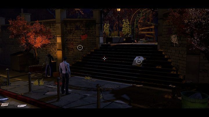 Działanie jest podobne jak w przypadku użycia specjalnego wyposażenia - Mechanika rozgrywki | Podstawy Batman The Telltale Games Series - Batman: The Telltale Games Series - poradnik do gry