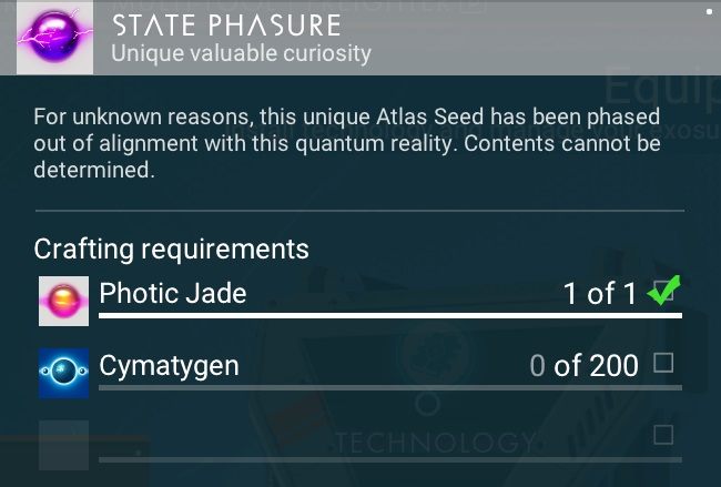 Po stworzeniu Photic Jade będziesz mógł stworzyć State Phasure - No Mans Sky: Lista przedmiotów do craftingu - No Mans Sky - poradnik do gry