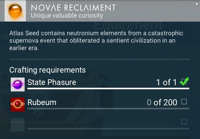 8 element ścieżki zdobędziesz wytwarzając go z state Phasure oraz 200 rubeum - No Mans Sky: Lista przedmiotów do craftingu - No Mans Sky - poradnik do gry