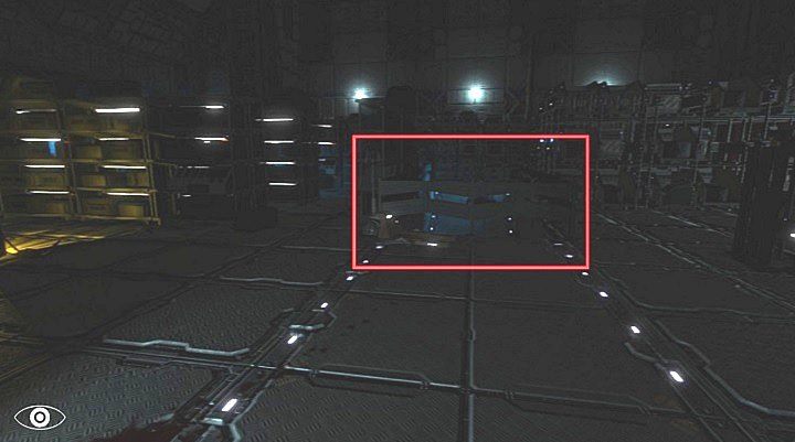 Gdy zobaczysz widok tożsamy z tym na powyższym obrazku to trafiłeś do Hali Ładowni D - Wyłącz generator w Ładowni E | Opis przejścia Phantaruk - Phantaruk - poradnik do gry