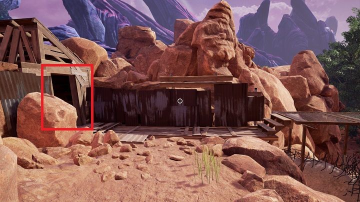 Wkrocz do szybu widocznego na zdjęciu - Ruiny Kaptar, skróty i sypialnia Farley | Opis przejścia Obduction - Obduction - poradnik do gry