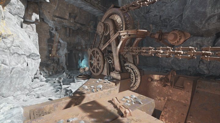 Ostatecznie dojdziesz do wielkiego mechanizmu widocznego na powyższym obrazku - Kaptar | Opis przejścia Obduction - Obduction - poradnik do gry