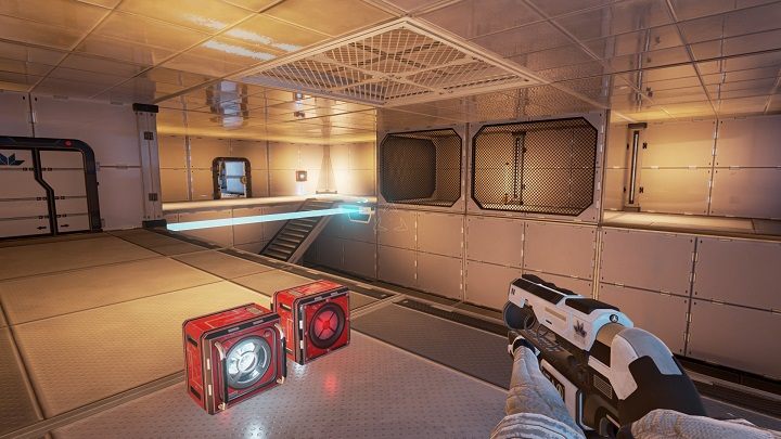 Wchodzimy na most i przeskakujemy za zamknięte drzwi - Chapter 4 - Opis Przejścia - The Turing Test - poradnik do gry