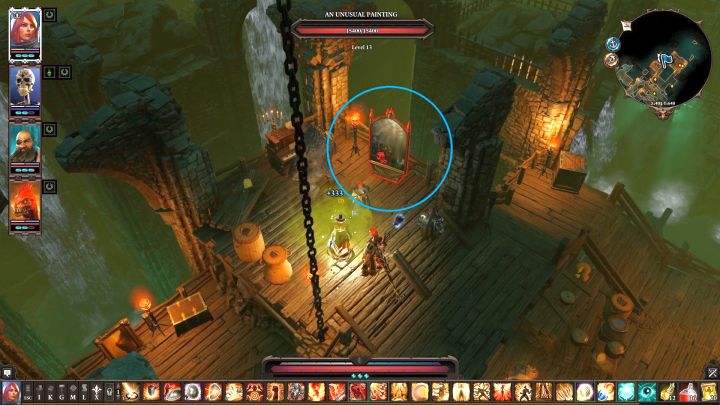 Malowidło znajdujące się w Gildii Złodziei. - Zagadki i sekrety w Cytadeli | Divinity Original Sin 2 - Divinity Original Sin 2 - poradnik do gry