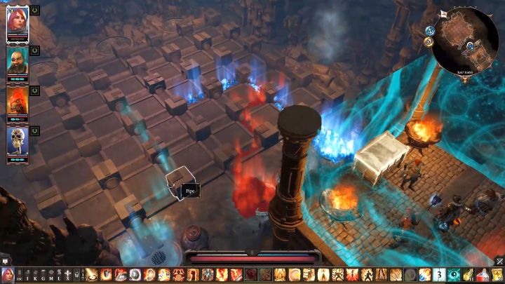 Odpowiednie ustawienie rur pozwoli dostarczyć substancje do wymaganych miejsc. - Zagadki i sekrety w Cytadeli | Divinity Original Sin 2 - Divinity Original Sin 2 - poradnik do gry
