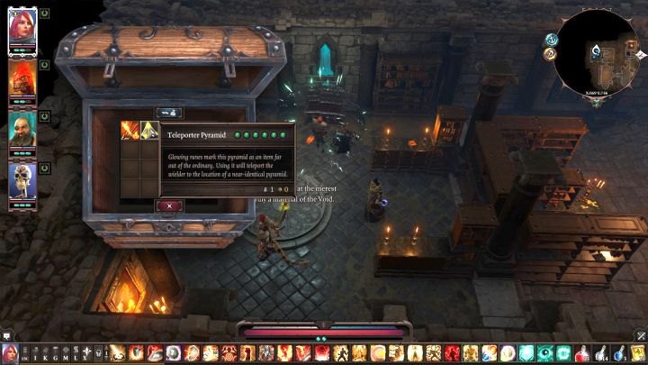 W skrzynce skrytej w nowym pomieszczeniu znajdziesz trzecią piramidę teleportacyjną. - Zagadki i sekrety Reapers Coast | Divinity Original Sin 2 - Divinity Original Sin 2 - poradnik do gry