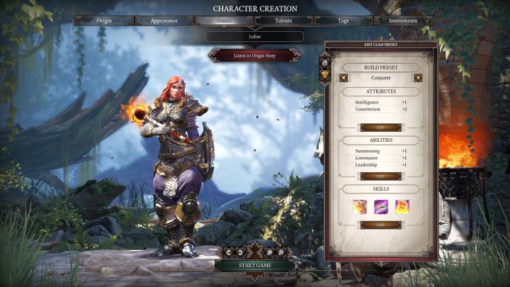 Conjurer na ekranie wyboru klasy postaci. - Conjurer | Klasy w Divinity Original Sin 2 - Divinity Original Sin 2 - poradnik do gry