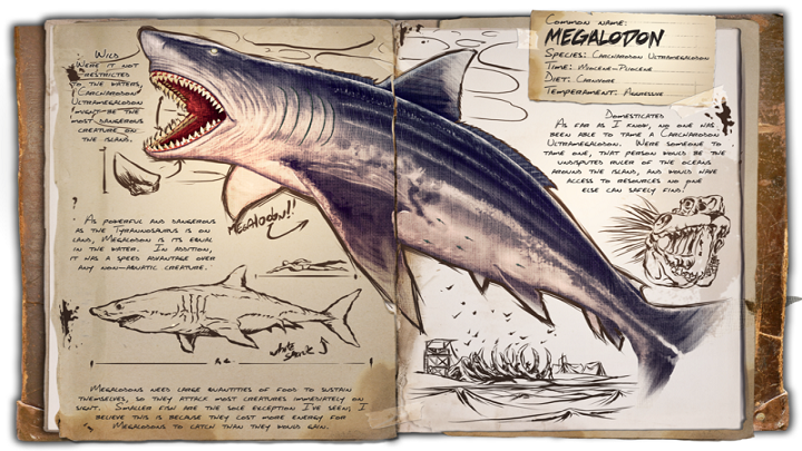 Megalodon jest jednym z najlepszych stworzeń do poruszania się w wodzie - ARK: Dinozaury do przemieszczania się - najbardziej przydatne - ARK Survival Evolved - poradnik do gry