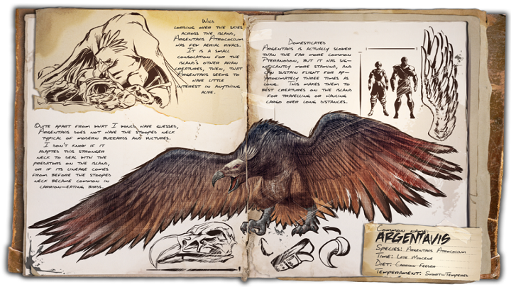 Powolniejszy od Pteradona lecz posiada o wiele większy udźwig i potrafi unieść więcej swoimi wielkimi pazurami - ARK: Dinozaury do przemieszczania się - najbardziej przydatne - ARK Survival Evolved - poradnik do gry