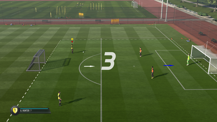 Ostatnie ćwiczenie jest zdecydowanie najtrudniejsze do wykonania - Początek | Droga do sławy w FIFA 17 - FIFA 17 - poradnik do gry