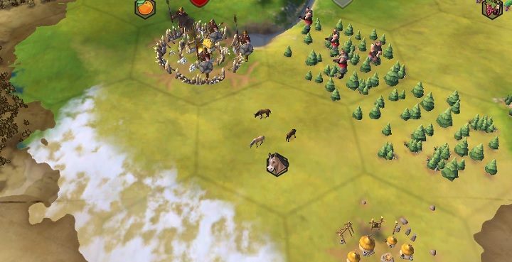 Wioski plemienne bardzo często znajdziesz w pobliżu osad barbarzyńców. - Civilization 6: Wioski plemienne, porady - Sid Meiers Civilization VI - poradnik do gry