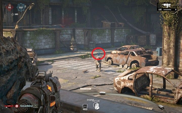 Oznaczanie przeciwników pomoże tak tobie jak i twoim sojusznikom - Informacje wstępne i porady | Podstawy gry sieciowej w Gears of War 4 - Gears of War 4 - poradnik do gry