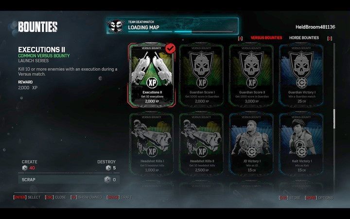 Możesz aktywować tylko jedno wyzwanie i przełączać je tylko poza meczem - Informacje wstępne i porady | Podstawy gry sieciowej w Gears of War 4 - Gears of War 4 - poradnik do gry