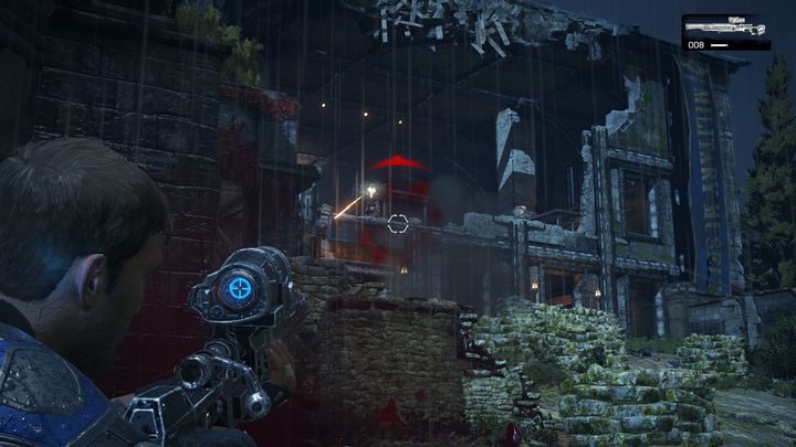 Najpierw ty atakujesz, a potem bronisz się u góry - Akt 3:3 - U Progu | Opis przejścia Gears of War 4 - Gears of War 4 - poradnik do gry