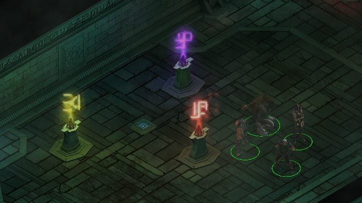 Dalsza droga wiedzie przez pomieszczenie z pułapką w podłodze[9] - Zakazane przejście (Forbidden Passage) - zadanie główne | Solucja Tyranny - Tyranny - poradnik do gry