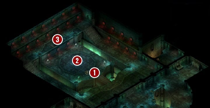 W kolejnej lokacji znajdziesz Raetommona i kilku członków Spiżowego Bractwa[1] - Zakazane przejście (Forbidden Passage) - zadanie główne | Solucja Tyranny - Tyranny - poradnik do gry