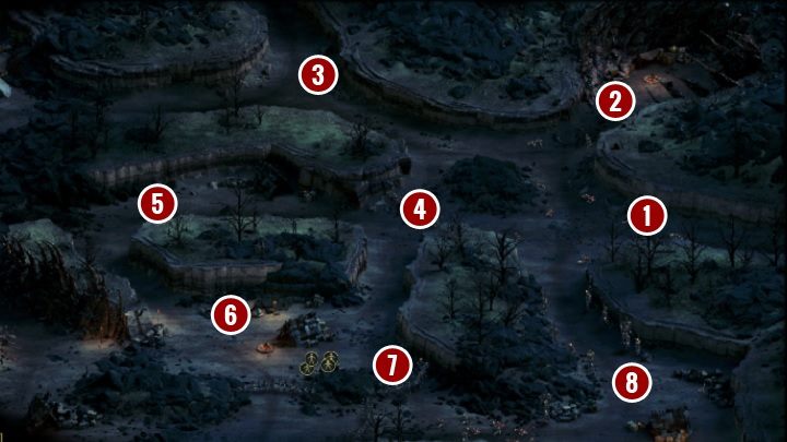 Pierwszą napotkaną osobą w lokacji będzie ranny żołnierz[1] - Jak złamać wroga (Breaking the Enemy) - zadanie poboczne | Solucja Tyranny - Tyranny - poradnik do gry