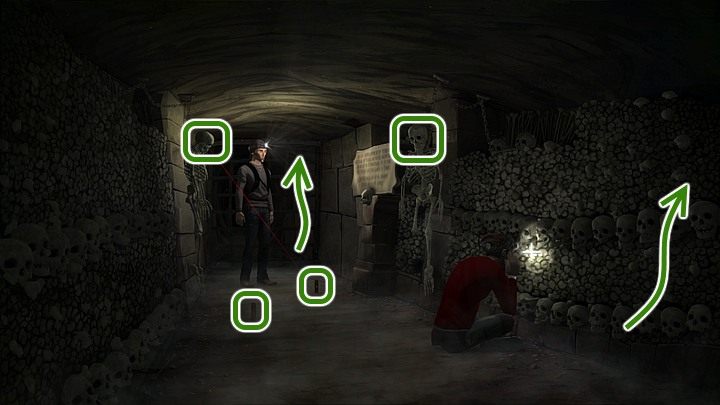 Zmocz grunt wokół niego wodą z posiadanej butelki, a hakiem usuń ziemię wokół - Rozdział piąty - katakumby | Yesterday Origins - Yesterday Origins - poradnik do gry