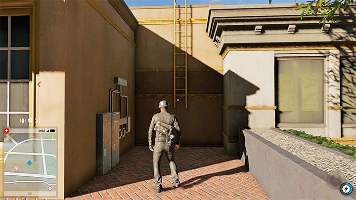 Rozpocznij wspinaczkę przy żółtej drabinie - Watch Dogs 2: Malowanie, solucja, operacje poboczne - Watch Dogs 2 - poradnik do gry
