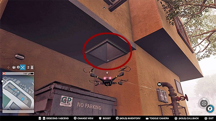 Punkt znajduje się wewnątrz szybu i wbrew temu co mógłbyś sądzić nie musisz wspiąć się na dach - Watch Dogs 2: Punkty badań 62-112, sekrety, porady - Watch Dogs 2 - poradnik do gry
