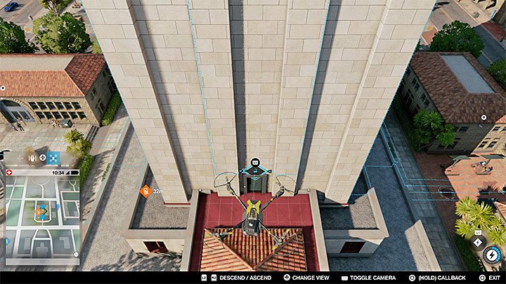 Ostatni fragment mini-gry zalicza się przy pokazanych na obrazku zielonych drzwiach - Watch Dogs 2: Kluczowe dane 1-12, mapa, sekrety - Watch Dogs 2 - poradnik do gry