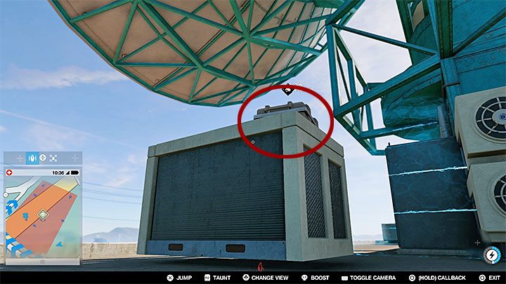 Wyrusz w stronę wspomnianej ogromnej anteny i staraj się unikać po drodze zbliżania się do wartowników patrolujących inne części obserwatorium - Watch Dogs 2: Kluczowe dane 13-24, sekrety, porady - Watch Dogs 2 - poradnik do gry