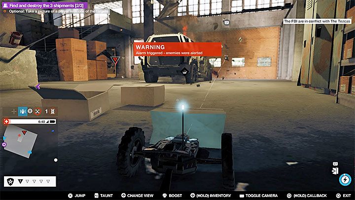 Ładunki możesz bezpieczniej niszczyć docierając do nich skoczkiem lub quadkopterem - Watch Dogs 2: Operacje online, solucja, operacje poboczne - Watch Dogs 2 - poradnik do gry