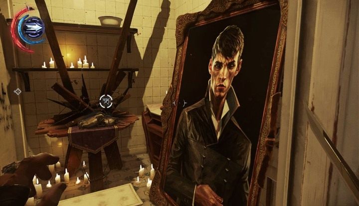 Kapliczka odmieńca znajduje się po lewej stronie. - Sekrety | Misja 2 - Kraniec świata | Dishonored 2 - Dishonored 2 - poradnik do gry