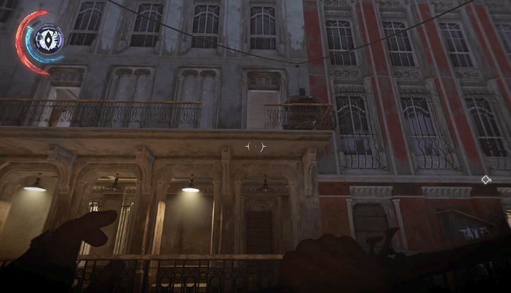 Wskocz na balkon, by dostać się do mieszkania. - Sekrety | Misja 8 - Wielki Pałac | Dishonored 2 - Dishonored 2 - poradnik do gry