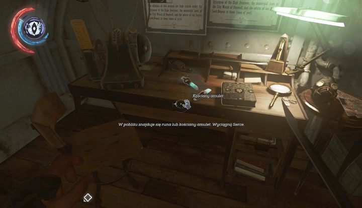 Audiograf i kościane amulety znajdują się w kajucie Meagan. - Sekrety | Misja 9 - Śmierć cesarzowej | Dishonored 2 - Dishonored 2 - poradnik do gry