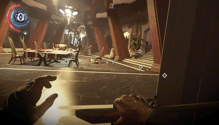 Główna jadalnia. - Wyeliminuj diuka Abele | Misja 8 - Wielki Pałac | Dishonored 2 - Dishonored 2 - poradnik do gry