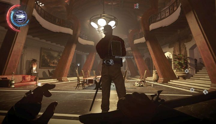 Idealna pozycja do przeprowadzenia cichej eliminacji. - Wyeliminuj diuka Abele | Misja 8 - Wielki Pałac | Dishonored 2 - Dishonored 2 - poradnik do gry