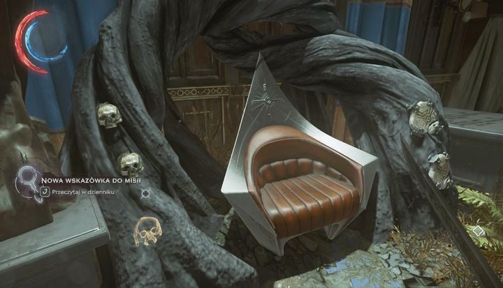 Włóż runę w miejsce obok tronu. - Wyeliminuj Delilę Copperspoon | Misja 9 - Śmierć cesarzowej | Dishonored 2 - Dishonored 2 - poradnik do gry