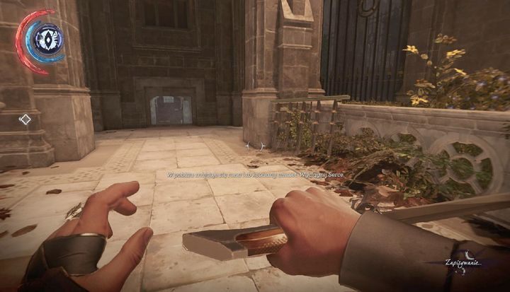 Z głównego podwórka zauważysz dwa okna. Wejdź do tego po lewej. - Sekrety | Misja 5 - Cesarskie Konserwatorium | Dishonored 2 - Dishonored 2 - poradnik do gry