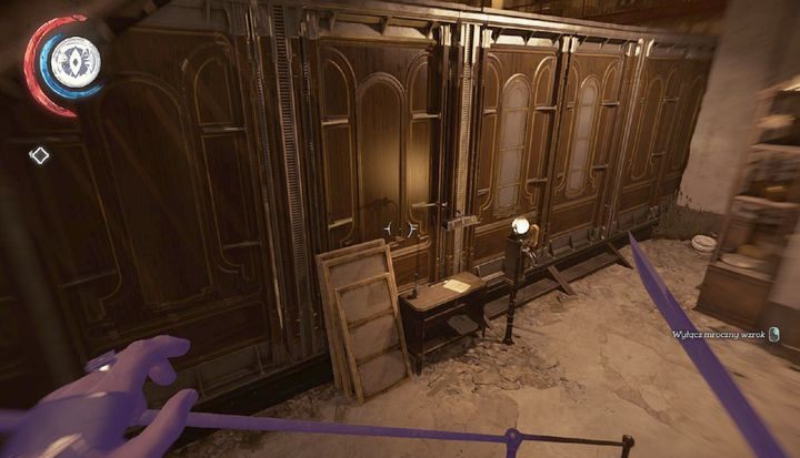 Komnata Sokołowa znajduje się po lewej stronie. - Uwolnij Antona Sokołowa | Misja 4 - Mechaniczna rezydencja | Dishonored 2 - Dishonored 2 - poradnik do gry
